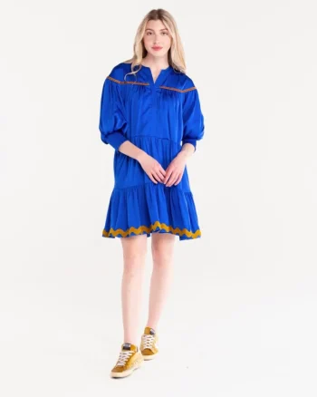 Sale Alden Adair Charlotte Dress Cobalt