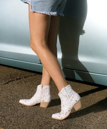 Hot Dolce Vita Silma Gold Multi Bootie