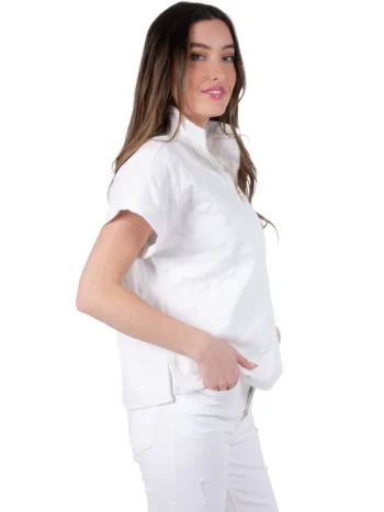 New Emily McCarthy Poppy Pullover Cloud Cheetah