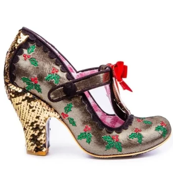 Sale Irregular Choice Jingle Bells Gold