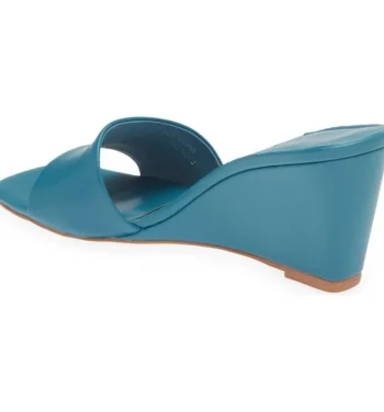 Outlet Jeffrey Campbell Appetit Teal Wedge