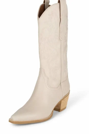 Discount Jeffrey Campbell Dagget Ice Natural Western Boot