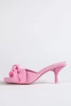 Fashion Jeffrey Campbell Mr Big Bow Pink Gingham