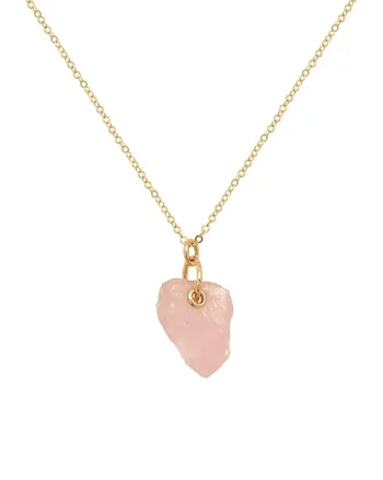 Sale Jurate LA Mystic Rose Quartz Necklace