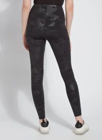 Sale Lysse Black Camo Matilda Foil Legging