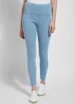 Fashion Lysse Denim Legging Bleached Blue