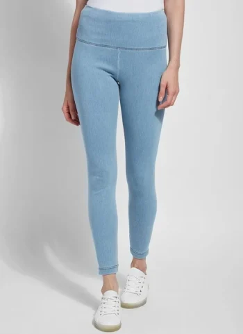 Fashion Lysse Denim Legging Bleached Blue