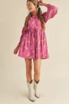 Online &Merci &Merci Cheetah Print Button Down Dress