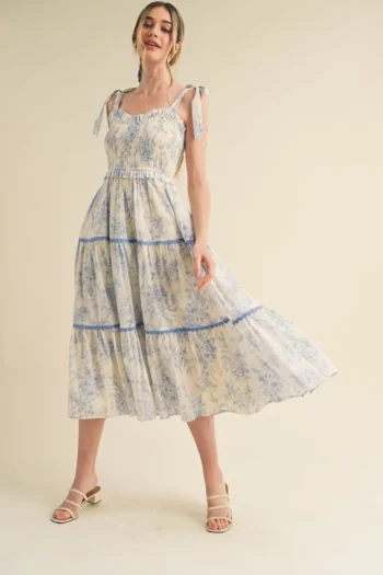 Hot &Merci &Merci Marlin Smocked Bodice Dress