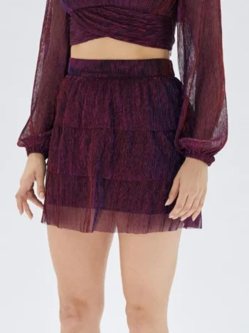 Sale MINKPINK Ines Tiered Mini Skirt