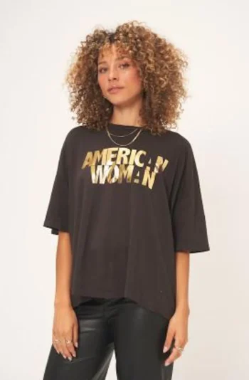 Clearance Project Social T American Woman Perfect Bf Tee