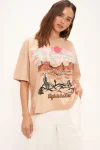 Online Project Social T High Desert Bf Tee