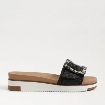 Outlet Sam Edelman Ariane Black Slide Sandal
