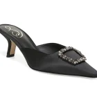 Sale Sam Edelman Brit Jewel Black Satin