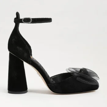 Fashion Sam Edelman Colter Ankle Strap Block Heel Black