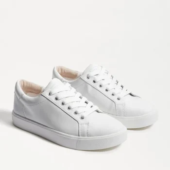 New Sam Edelman Ethyl White Sneaker