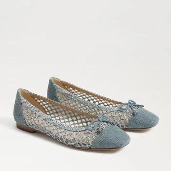 Clearance Sam Edelman May Denim Ballet Flat