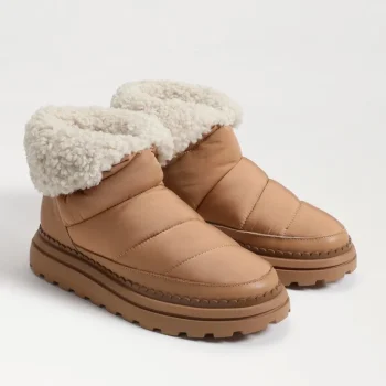 Discount Sam Edelman Ozie Sherling Bootie Dark Cashew