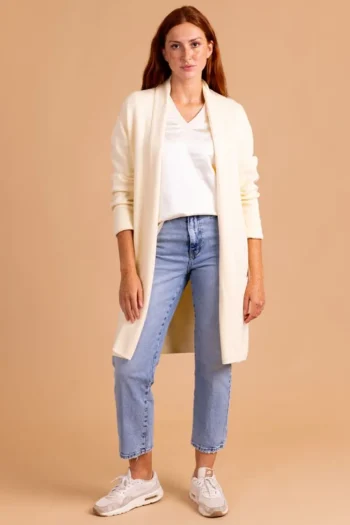 Best S'edge Apparel S'Edge Apparel Fallon Sweater Marshmallow