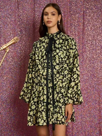 Best Sister Jane Acoustic Floral Mini Dress