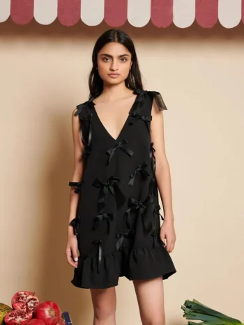 Outlet Sister Jane Butter Bow Mini Dress
