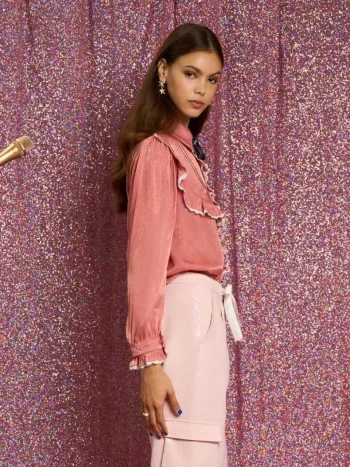 Fashion Sister Jane Melody Ruffle Blouse