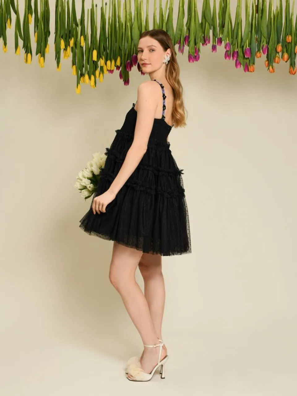 sister-jane-sofie-spot-tulle-m-yPejSYtI-1.webp Online Sister Jane Sofie Spot Tulle Mini Dress - Black