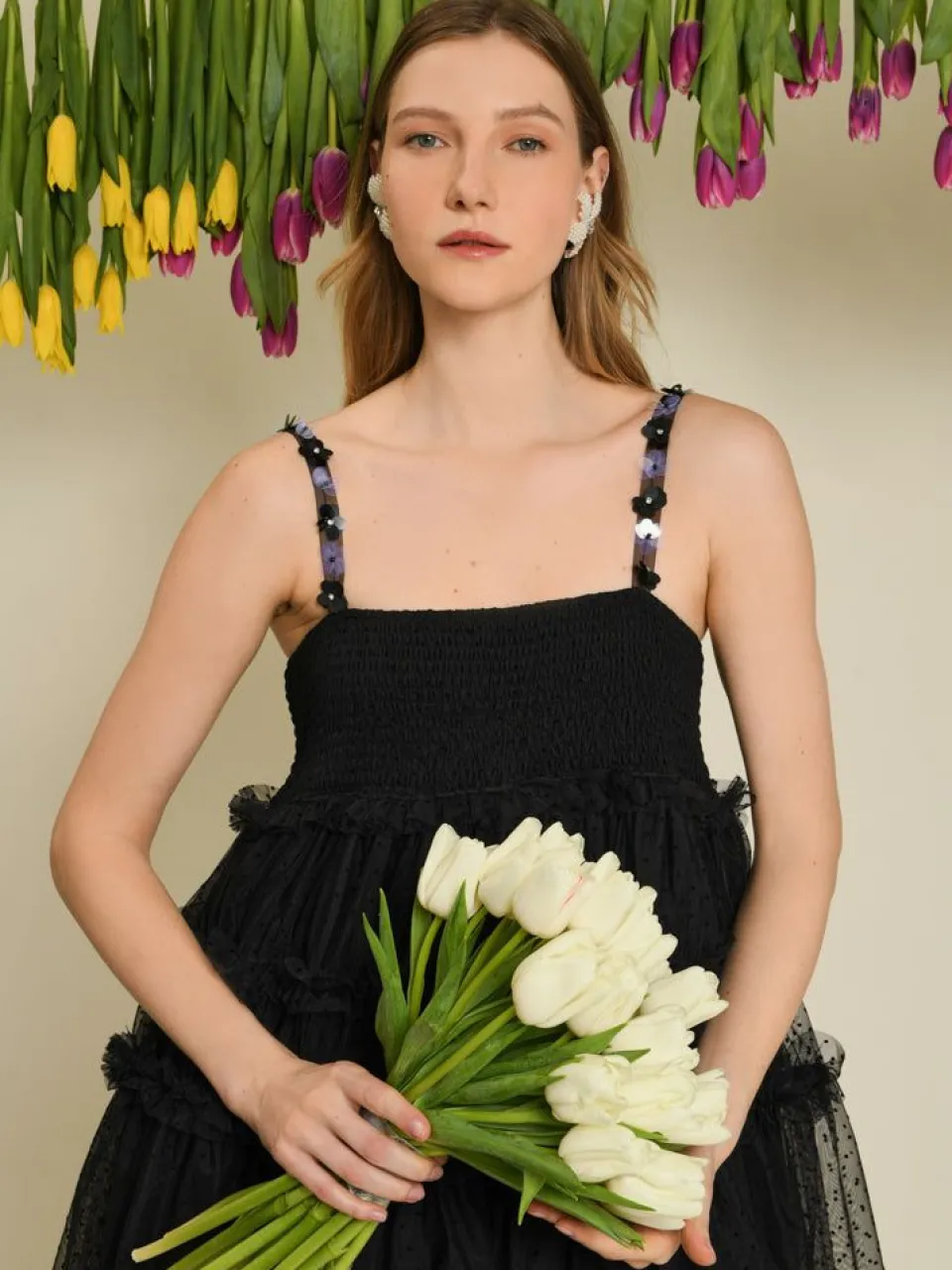 sister-jane-sofie-spot-tulle-m-yPejSYtI-4.webp Online Sister Jane Sofie Spot Tulle Mini Dress - Black