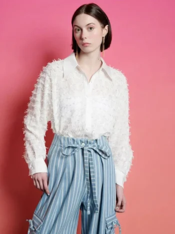 Fashion Sister Jane Stevie Textured Shirt