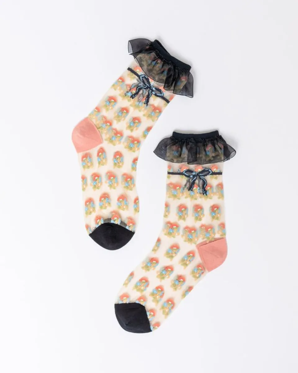 sock-candy-repeat-floral-ruffl-YWvcKOXR-2.webp Discount Sock Candy Repeat Floral Ruffle Sheer Crew Sock
