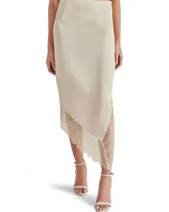 Best Steve Madden Carrie-Anne Skirt In Oatmeal