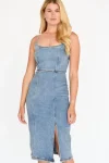 Sale Steve Madden Giselle Denim Dress