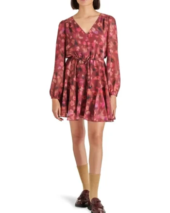 Online Steve Madden Kara Dress Pink Multi