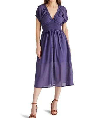 Outlet Steve Madden Tahlia Dress Vintage Blue