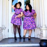 Online Stitch Shoppe Hocus Pocus Sunset Sanderson Sisters Natasha Dress