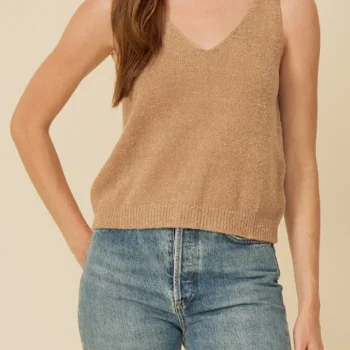 Best Stitches And Stripes Diego Tank Khaki